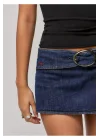 Denim Şort Etek