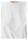 GANNİ Taş Detay T-Shirt