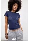 JL Lacivert Bikini Tshirt