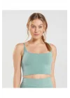 Kadın Turkuaz Seamless Spor Sütyeni Pause Bralette Maya Blue