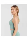 Kadın Turkuaz Seamless Spor Sütyeni Pause Bralette Maya Blue
