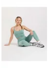 Kadın Turkuaz Seamless Spor Sütyeni Pause Bralette Maya Blue