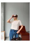 Modal Oversize Kısa Kollu Kadın Tişört Yumuşak Dokulu, Rahat Kesim