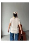 Modal Oversize Kısa Kollu Kadın Tişört Yumuşak Dokulu, Rahat Kesim
