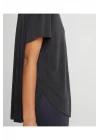 Modal Oversize Kısa Kollu Kadın Tişört Yumuşak Dokulu, Rahat Kesim