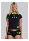 Siyah Forma T-shirt