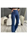 VibeGaia Bel Fitilli İspanyol Paça Tayt