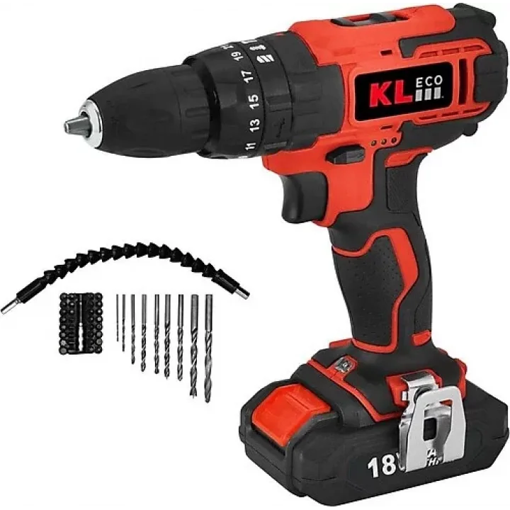 Kleco KE18DM-20DB 18V Akülü Darbeli Matkap