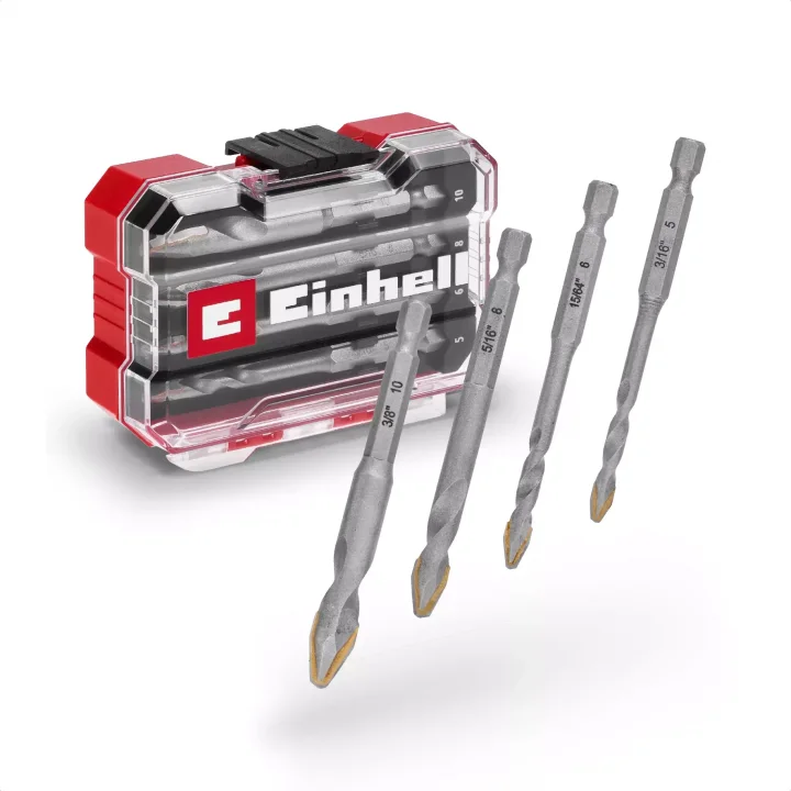 Einhell XS-CASE 4 Parça Seramik Fayans Uç Seti