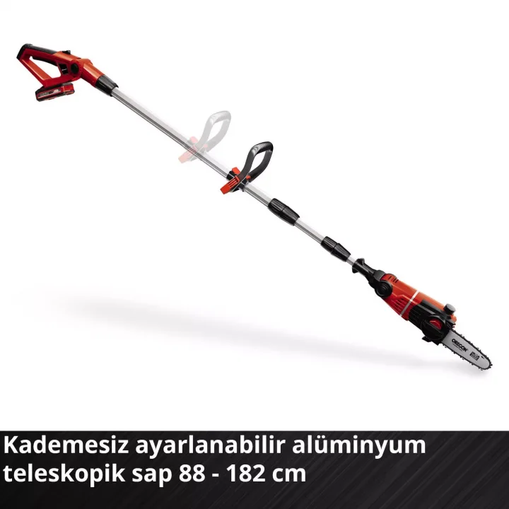 Einhell GE-HC 18 Li T Kit Akülü Çok Fonksiyonlu Budama Makinesi 1x3.0 Ah