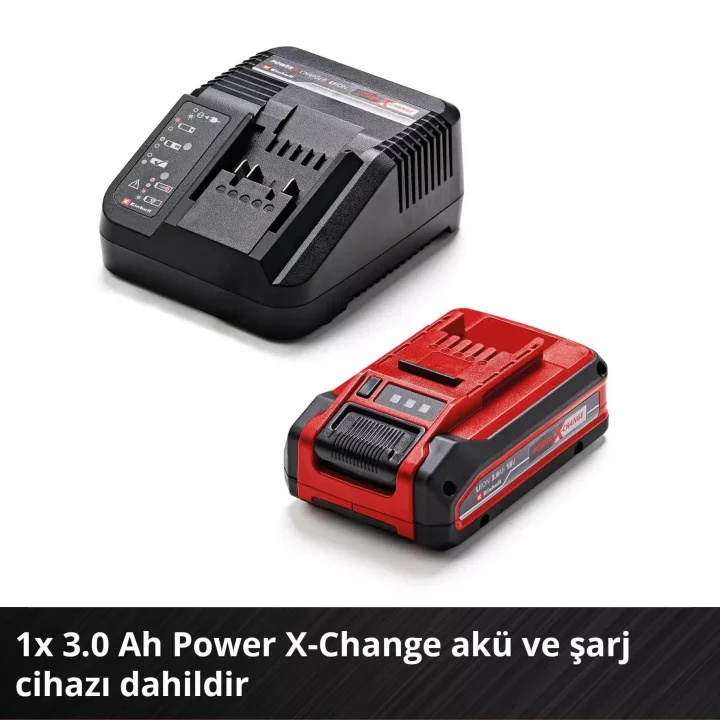 Einhell GE-HC 18 Li T Kit Akülü Çok Fonksiyonlu Budama Makinesi 1x3.0 Ah