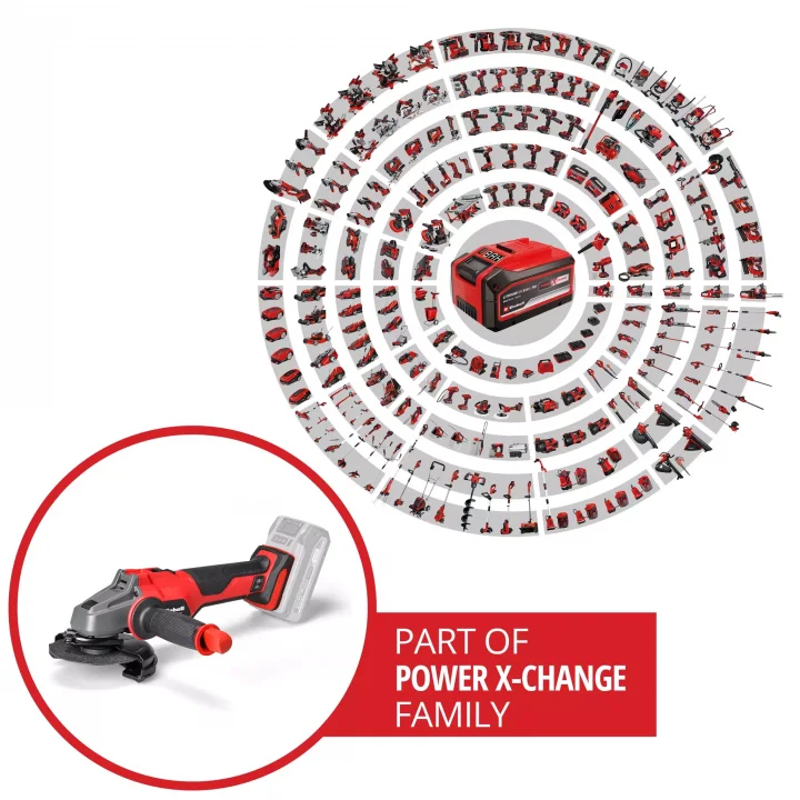 Einhell AXXIO 18/115 Akülü Avuç Taşlama
