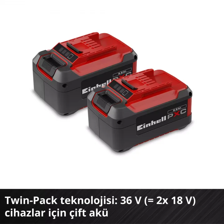 Einhell Power X-Change Twinpack Akü 2x5.2Ah