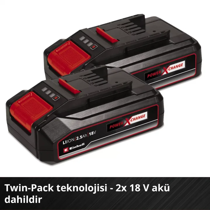 Einhell GE-CM 36/33 Li Akülü Çim Biçme Makinesi - 2x2.5Ah