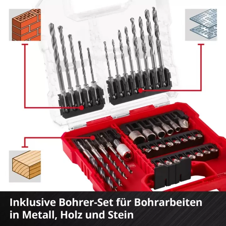 Einhell L-CASE 40 Parça Uç Seti