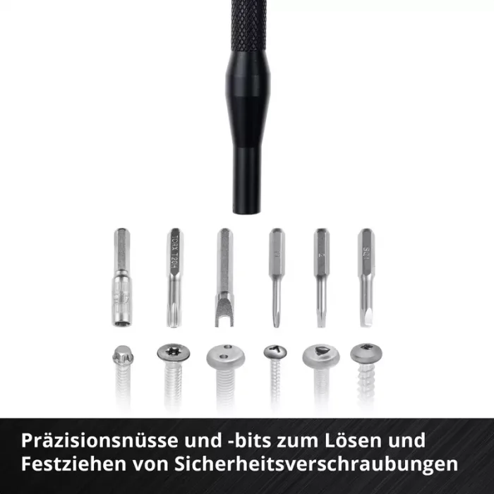 Einhell 114 Parça Hassas Bits Set