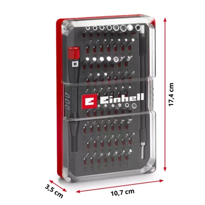 Einhell 66 Parça Hassas Bits Set