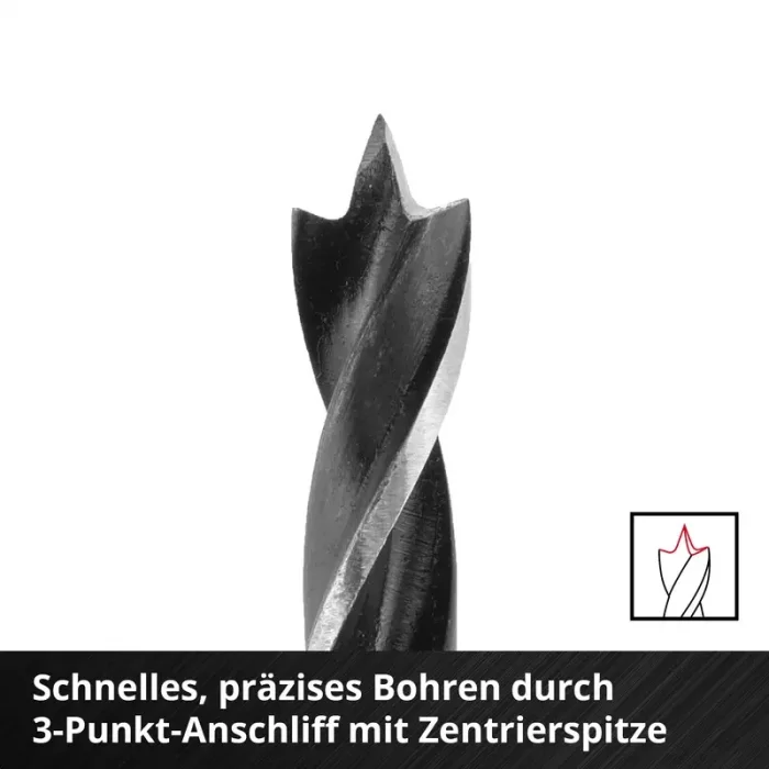 Einhell S-CASE 10 Parça Ahşap Uç Seti