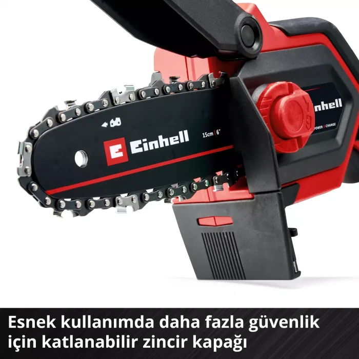Einhell GE-PS 18/15 Li BL-Solo Akülü Dal Budama Testeresi