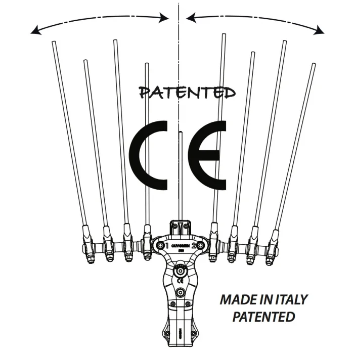 Minelli Olivgreen 500 Premium Akülü Zeytin Hasat Makinesi