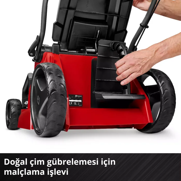 Einhell GE-CM 43 Li M Kit Akülü Çim Biçme Makinesi - 2x4.0 Ah