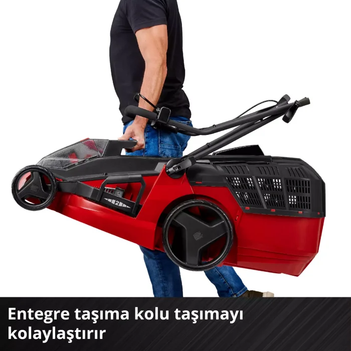 Einhell GE-CM 43 Li M Kit Akülü Çim Biçme Makinesi - 2x4.0 Ah
