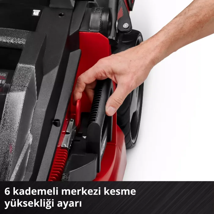 Einhell GE-CM 43 Li M Kit Akülü Çim Biçme Makinesi - 2x4.0 Ah