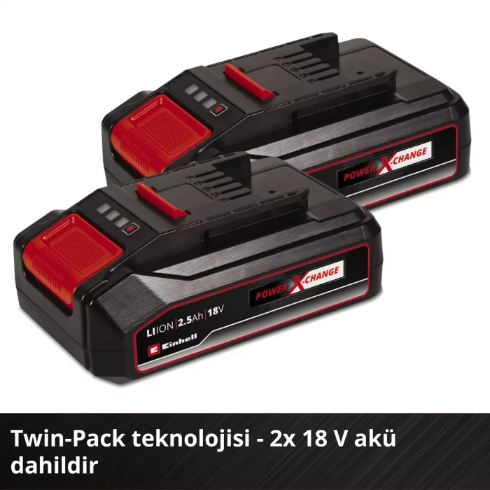 Einhell GE-CM 36/33 Li Akülü Çim Biçme Makinesi - 2x2.5Ah