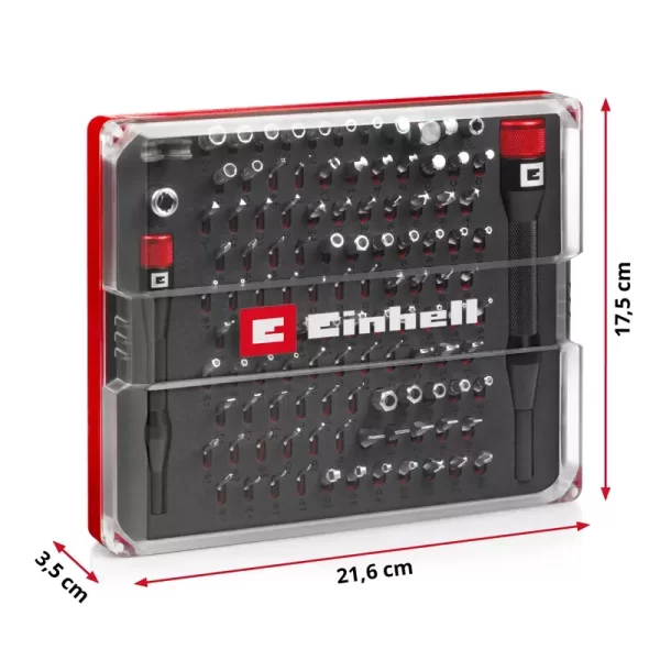 EINHELL HASSAS BİTS SET 114 PARÇA 49115040