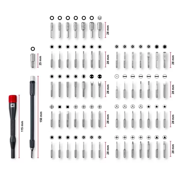 EINHELL HASSAS BİTS SET 66 PARÇA 49115030