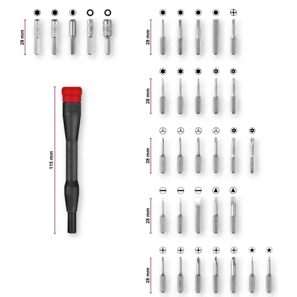 EINHELL HASSAS BİTS SET 33 PARÇA 49115010