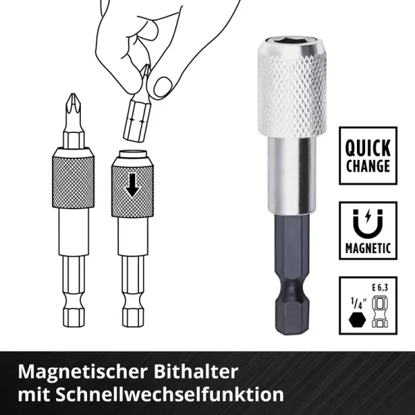 EINHELL L-CASE 40 PARÇA UÇ SETİ 49109053