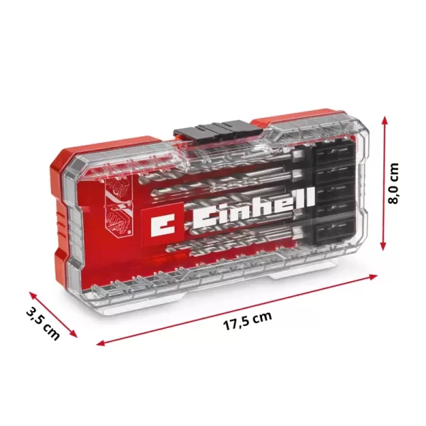 EINHELL S-CASE METAL DELME UÇ SETİ 10 PARÇA 49108723