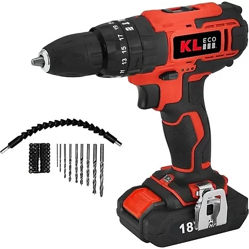 Kleco KE18DM-20DB 18V Akülü Darbeli Matkap