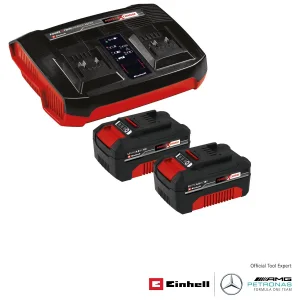 Einhell 2x4.0Ah Twincharger Kit