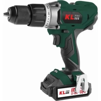 KLPRO KLDM18H-20 AKÜLÜ DARBELİ MATKAP 18V 2x2.0AH