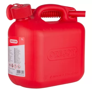 Oregon 5lt Kırmızı Benzin Bidonu