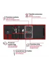 Einhell 84 Parça Hassas Bits Set