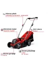 Einhell GE-CM 18/33 Li Solo Akülü Çim Biçme Makinesi 18 V