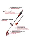 Einhell GE-HC 18 Li T Kit Akülü Çok Fonksiyonlu Budama Makinesi 1x3.0 Ah