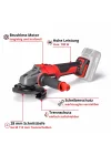 Einhell AXXIO 18/115 Akülü Avuç Taşlama