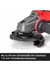 Einhell AXXIO 18/115 Akülü Avuç Taşlama