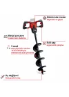 Einhell GP-EA 18/150 Li BL-Solo Akülü Toprak Burgu Makinesi 18 V