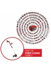 Einhell GP-CT 36/35 Li BL-Solo Akülü Çim Kenar Kesme 36 V