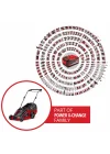 Einhell GE-CM 43 Li M Kit Akülü Çim Biçme Makinesi - 2x4.0 Ah