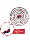 Einhell GE-CM 36/33 Li Akülü Çim Biçme Makinesi - 2x2.5Ah