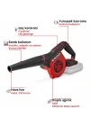 Einhell TE-CB 18/270 Li - Solo Akülü Üfleme Makinesi