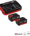 Einhell 2x4.0Ah Twincharger Kit 4512112