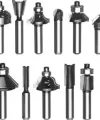 Einhell 15 Parça Ahşap Freze Seti 49757291