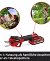 Einhell GP-LS 18/28 Li T BL-Solo Akülü Dal Budama Makası